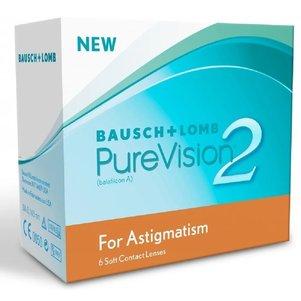 Pure Vision 2 for Astigmatism - 6tk - tühjendusmüük