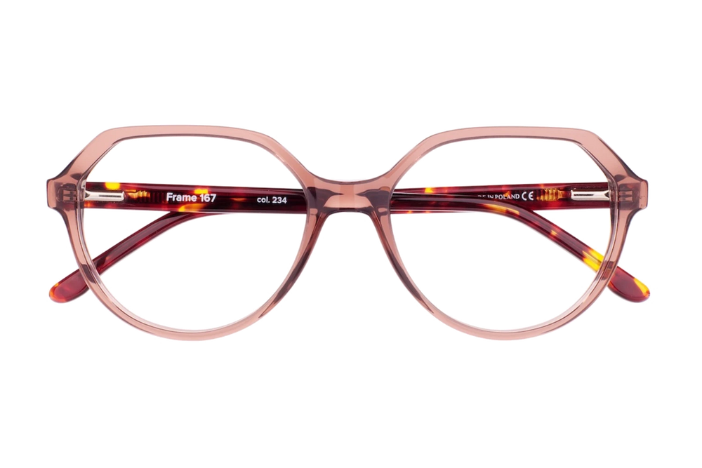 Riley beige eyeglasses