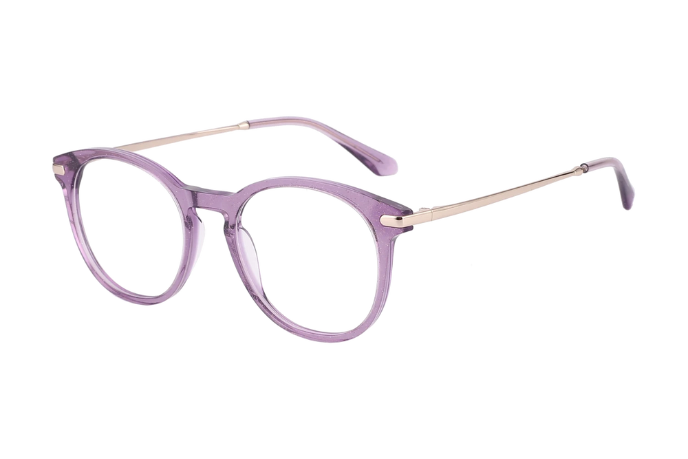 Venice violet vintage eyeglasses